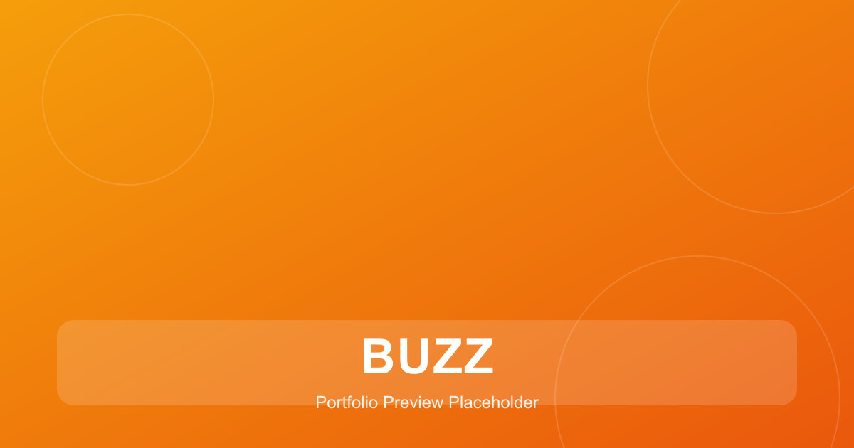 Главная страница Buzz