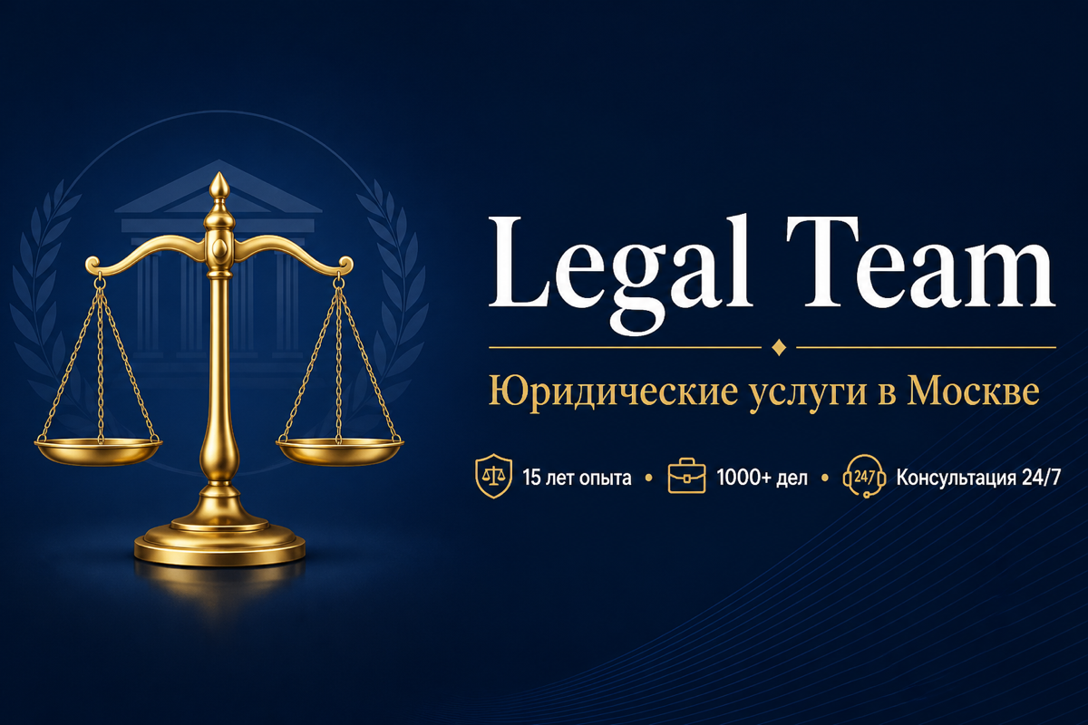Главная страница Legal Team