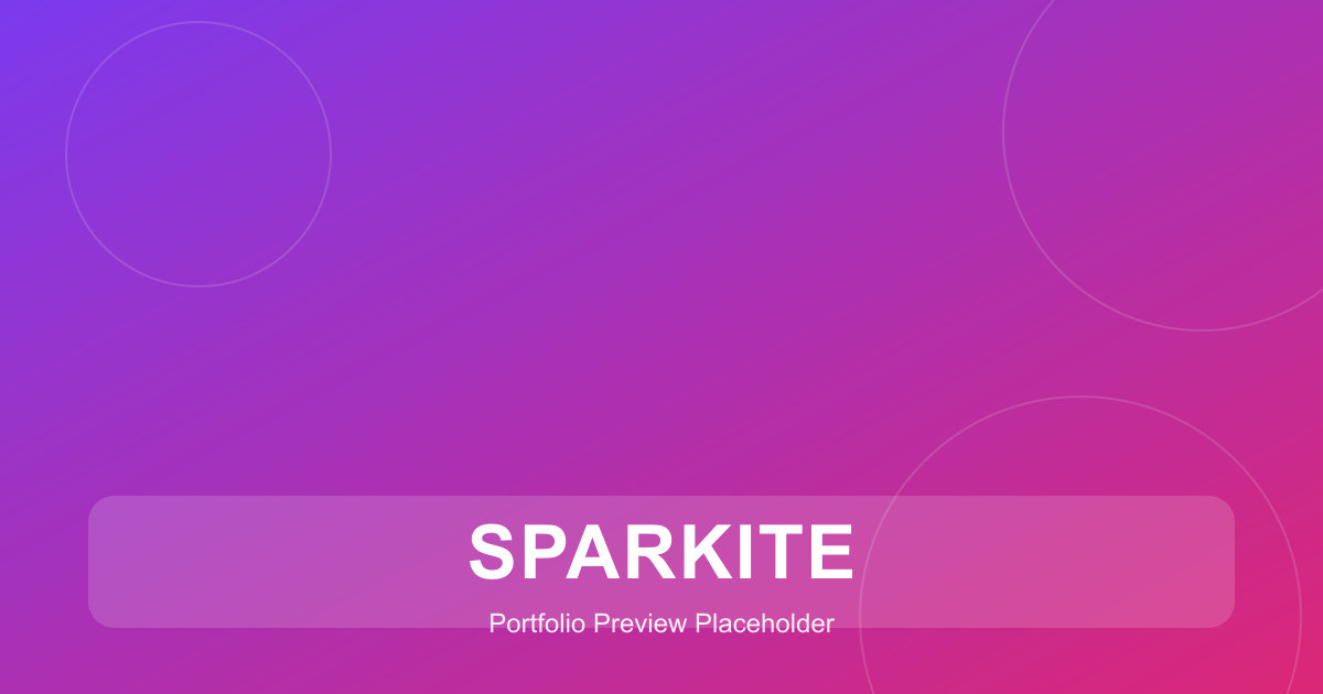 Главная страница Sparkite