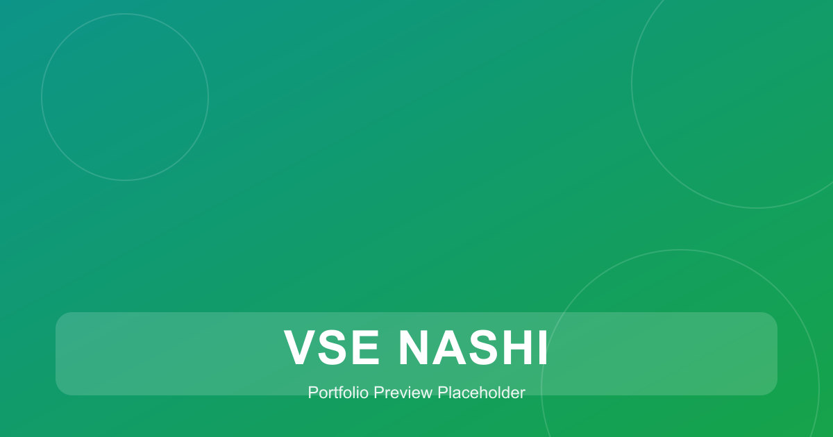 Главная страница VSE NASHI
